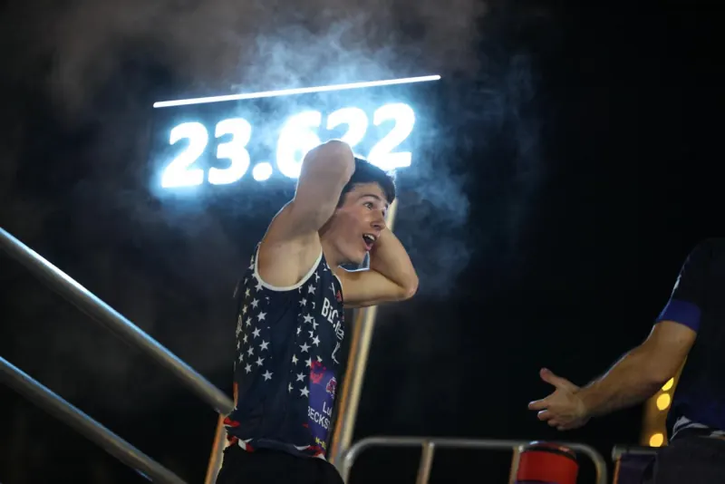 Final de los 100 m del Mundial de Obstáculos