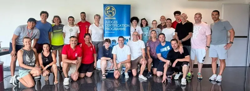 Participantes del curso de jueces de la UIPM celebrado en Barcelona