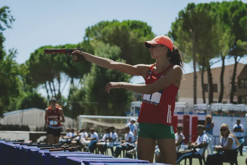Zora Daranyi durante la final U19 femenina disputada en Madrid